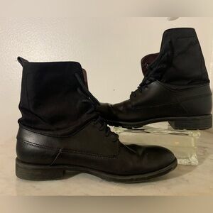 Calvin Klein lace up ankle boots